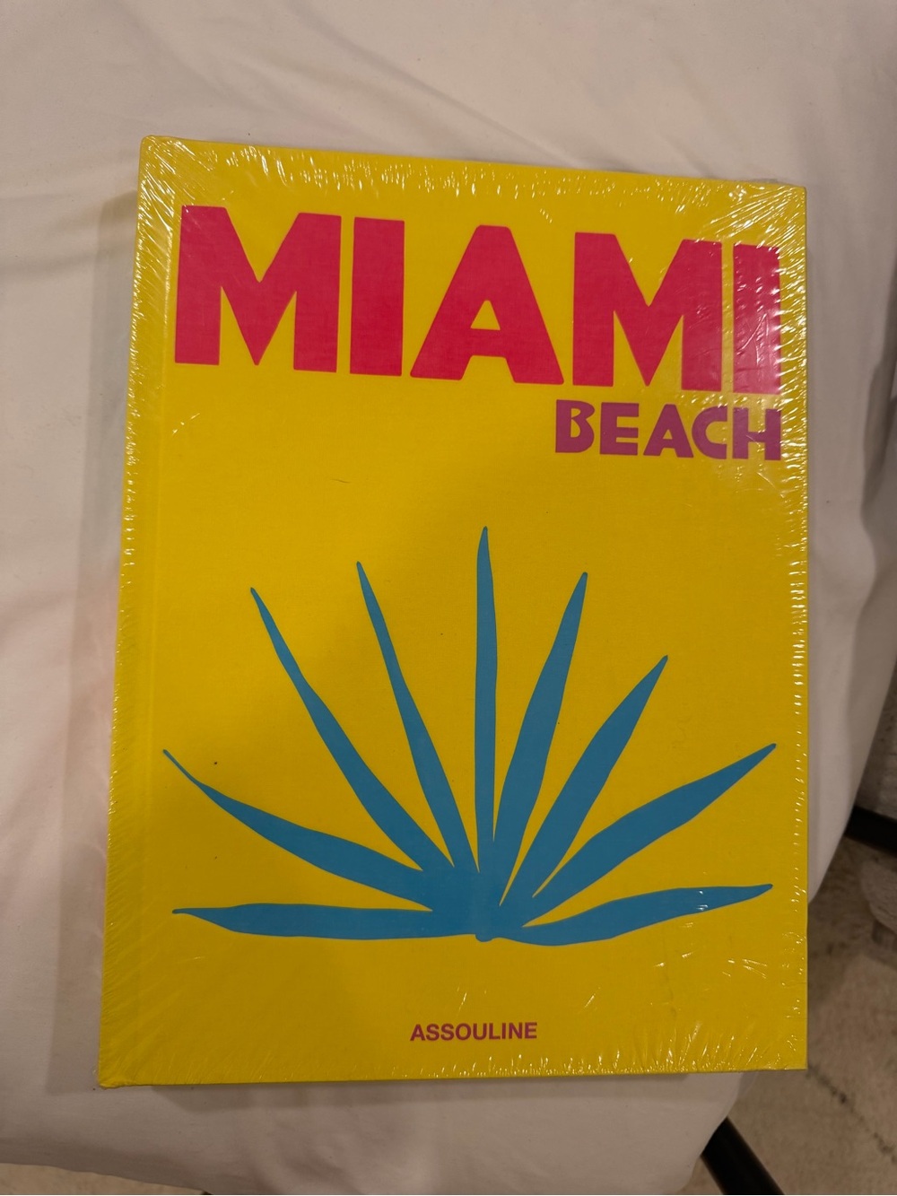 Assouline Miami Beach Coffee Table Book - Yellow, Pink & Blue